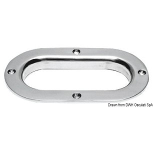 Ecubier inox 238 x 136 mm | EAN 8033137000249 Ref 01.352.03
