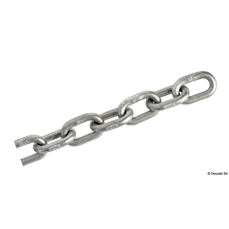 
Chaîne calibrée galvanisée  chaud 70 10mm x 100 m 
