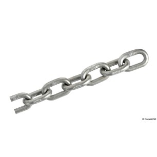 Chaîne galvanisée calibrée 6 mm x 25 m | EAN 8033137066627 Ref 01.373.06-025