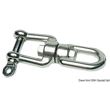 Emerillon œil-manille AISI 316 10 mm | EAN 8033137067136 Ref 01.428.02