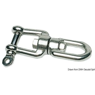 Emerillon œil-manille AISI 316 13 mm | EAN 8033137067143 Ref 01.428.03