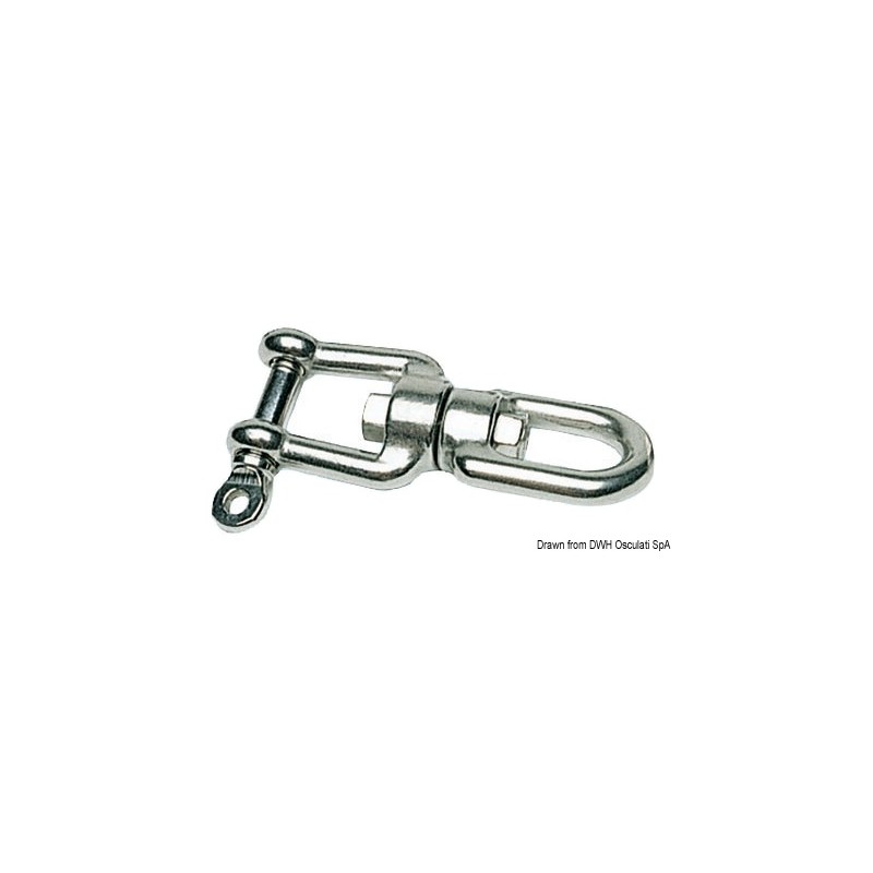 
Emerillon œil-manille AISI 316 13 mm 
