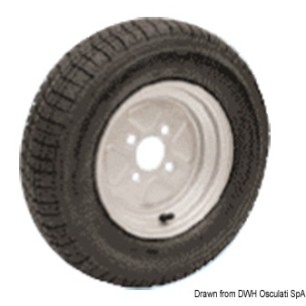 Roues pneum. p. chariots grand vitesse 4/8" | EAN 8033137067907 Ref 02.013.02