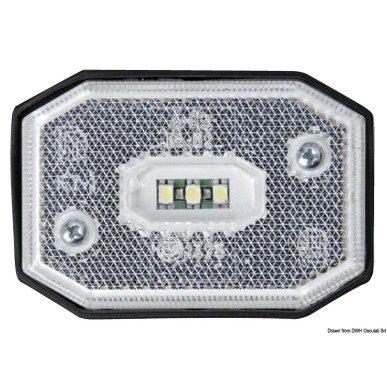 Feu avant LED lumière blanche | EAN 8033137202186 Ref 02.021.40