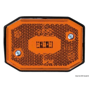 Feu avant LED lumière orange | EAN 8033137202223 Ref 02.021.50