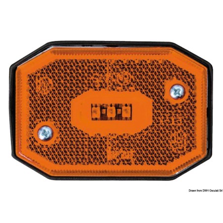 Feu avant LED lumière orange | EAN 8033137202223 Ref 02.021.50