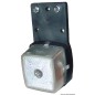 
Feu d'encombrement base caoutchouc blanc 
