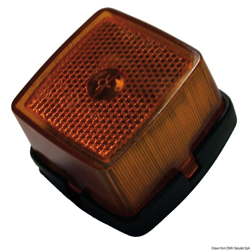
Feu latéral catadioptre orange 
