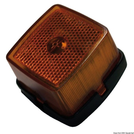 Feu latéral catadioptre orange | EAN 8033137034343 Ref 02.022.07