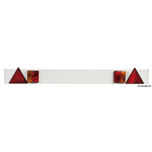 Barre arrière plastique + feux 120 cm | EAN 8033137068300 Ref 02.023.15