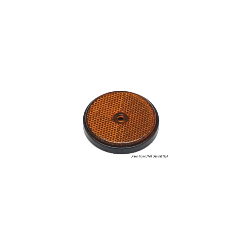 
Catadioptre orange 60 mm 
