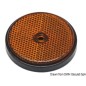 
Catadioptre orange 60 mm 
