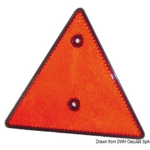 Catadioptre triangulaire 70 mm | EAN 8033137068386 Ref 02.023.36