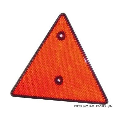 Catadioptre triangulaire 70 mm | EAN 8033137068386 Ref 02.023.36