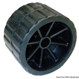 Roue latérale noir Ø trou 18,5 mm | EAN 8033137068614 Ref 02.029.13