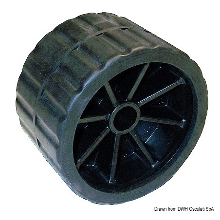 Roue latérale noir Ø trou 18,5 mm | EAN 8033137068614 Ref 02.029.13