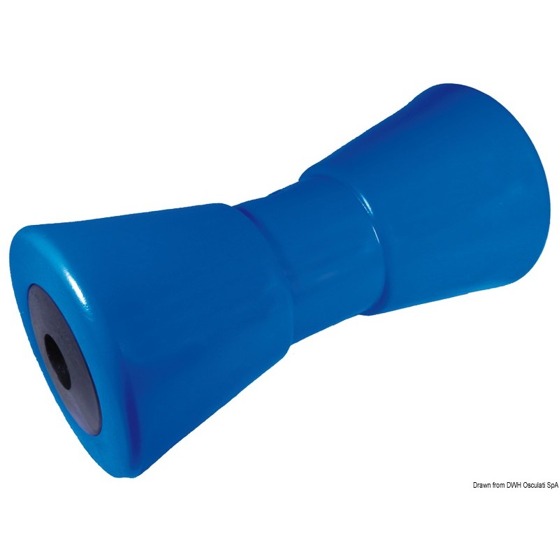 
Roue centrale bleu 200 mm Ø trou 17 mm 
