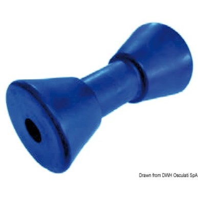 Roue centrale bleu 190 mm Ø trou 21 mm | EAN 8033137068713 Ref 02.029.25
