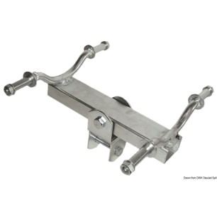 Etrier roue latérale rehaussé 4 roues 40 mm | EAN 8033137068768 Ref 02.029.36