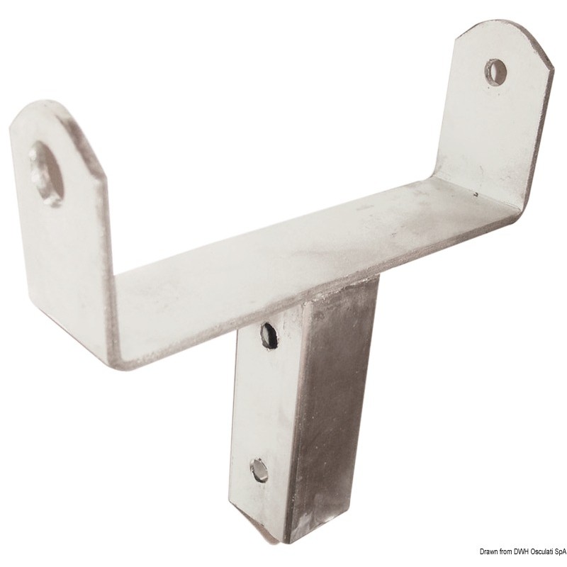 
Etrier avec tube 40 x 40 mm 
