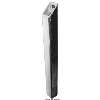 Tube roues 40 x 40 x 300 mm | EAN 8033137068874 Ref 02.029.60
