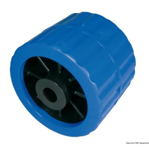 Roue latérale bleu Ø trou 15 mm | EAN 8033137069079 Ref 02.031.11