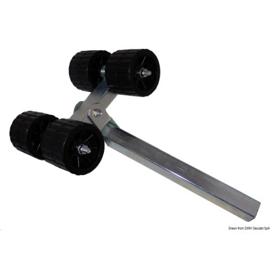 Rouleau latéral pivotant 40 mm | EAN 8033137069109 Ref 02.031.15