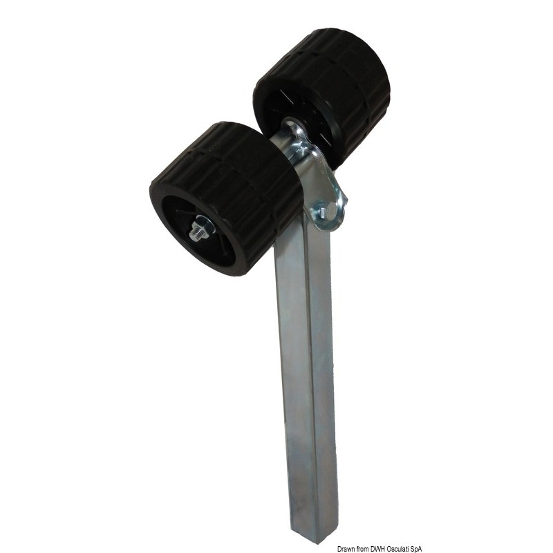 
Rouleau latéral pivotant 30 mm 
