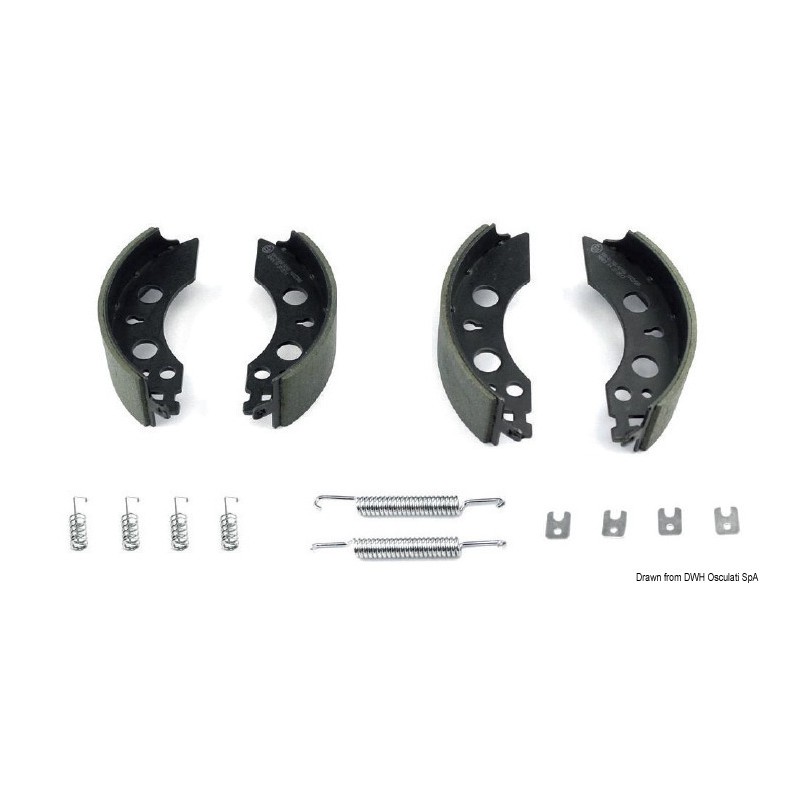 
Kit freins pour remorque Knott 20-2425/1 200x50 
