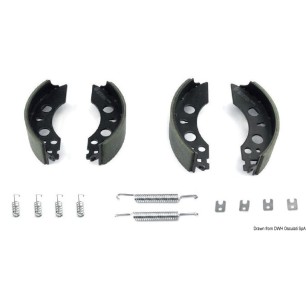 Kit freins remorque Knott 203216-47 203x40 | EAN 8033137069437 Ref 02.035.12