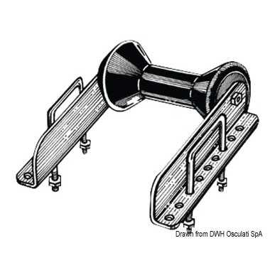 Rouleau basculant arrière 60 mm | EAN 8033137069604 Ref 02.040.71
