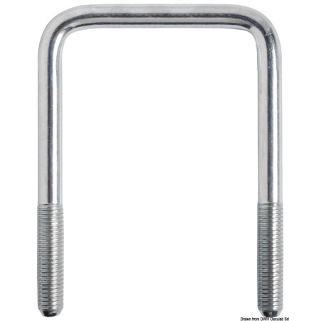 Etrier de fixation U 70 mm | EAN 8033137069727 Ref 02.040.86