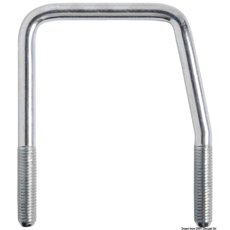 Etrier de fixation U 60 mm | EAN 8033137069734 Ref 02.040.87