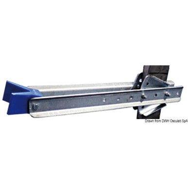 Support d'étrave réglable, universal 645 mm | EAN 8033137070099 Ref 02.057.07