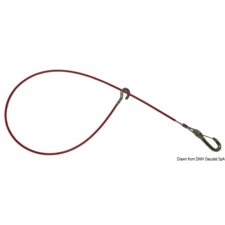 Cable de sécurité 950 mm Ø 3 mm | EAN 8033137062735 Ref 02.057.13