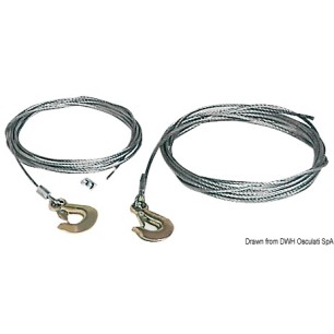 Câble treuil 5 mm x 6 m | EAN 8033137070143 Ref 02.091.01