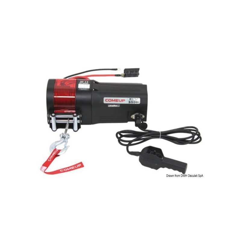 
Treuil électrique 2400 kg 1200W 12V 
