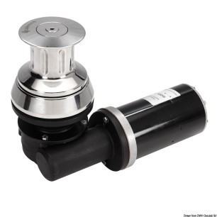 Treuil de touage Italwinch Paros Lux 700 W 12 V | EAN 8033137071362 Ref 02.411.12