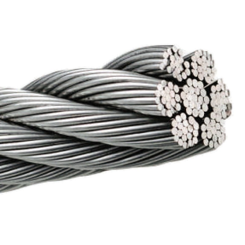 
Câble inox AISI 316 133 fils 8 mm 
