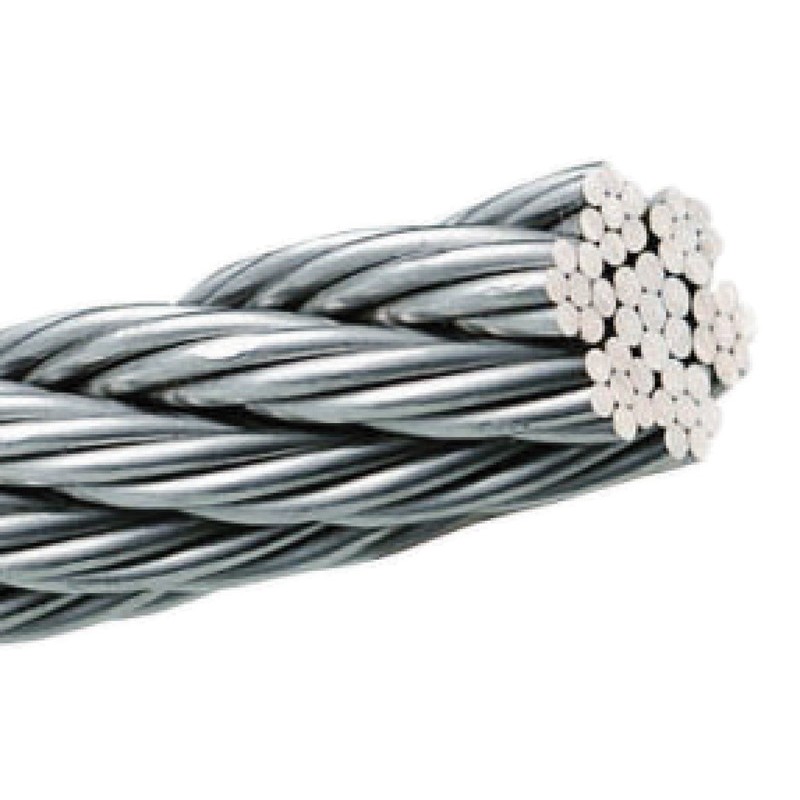 
Câble inox AISI 316 49 fils 4 mm 
