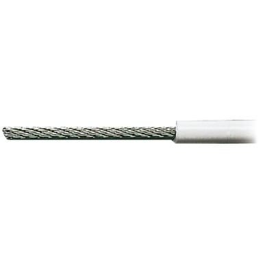 Câble inox AISI 316 49 fils recouvert PVC 4 x 8 mm | EAN 8033137072673 Ref 03.180.08