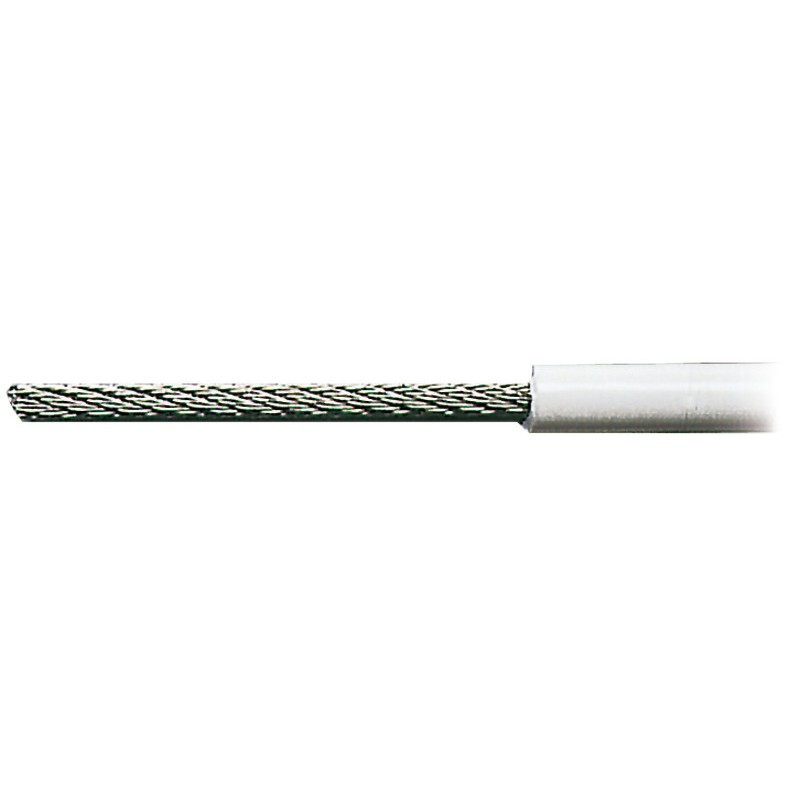 Câble inox AISI 316 19 fils recouvert PVC 4 x 8 mm
Câble inox AISI 316 19 fils recouvert PVC 4 x 8 mm