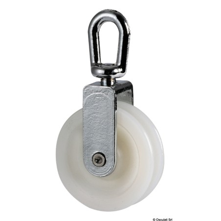 Poulie double articulation 50 mm | EAN 8033137072765 Ref 03.302.00