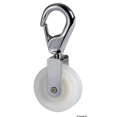 Poulie + mousqueton 50 mm | EAN 8033137072772 Ref 03.305.01