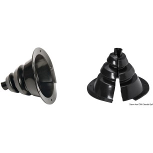 Soufflet passe-câbles ouvrable Ø externe 107 mm | EAN 8033137072864 Ref 03.415.01