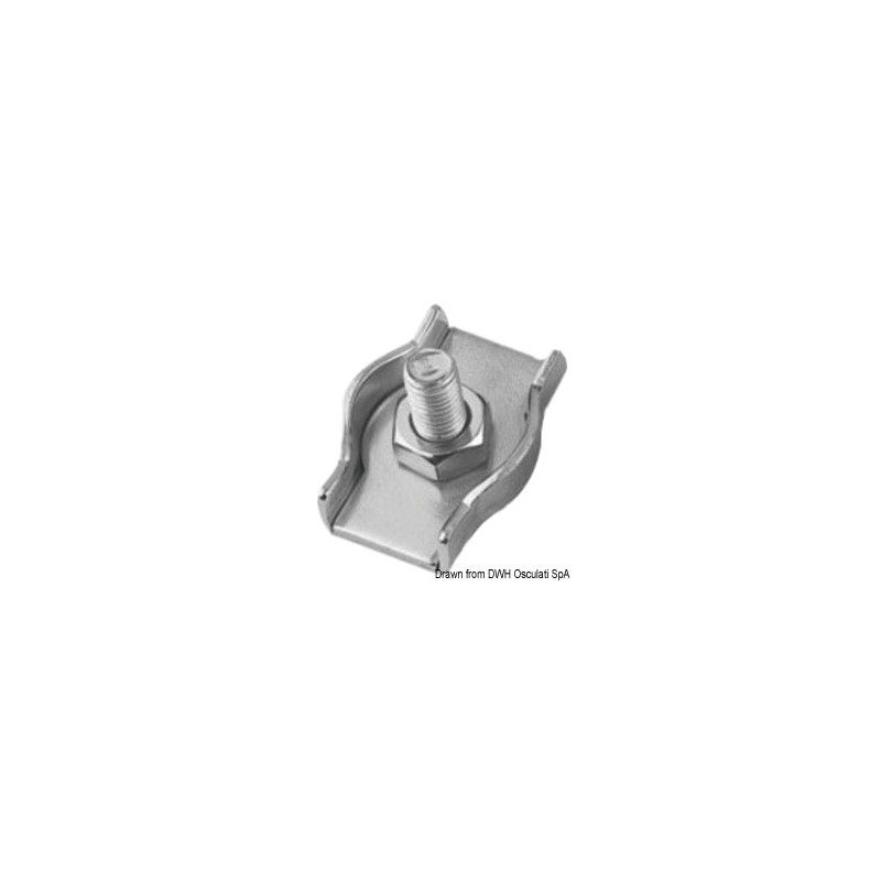 
Serre-câble inox simple 4 mm 

