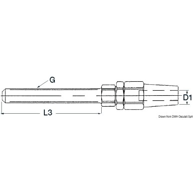 Terminal inox ridoirs Ø 5 mm | EAN 8033137073335 Ref 05.004.10