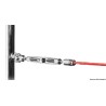 
Ridoir  cage ouverte chromée Ø 4mm 
