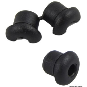 Douille nylon trous Ø 10 mm  Ref 05.231.00