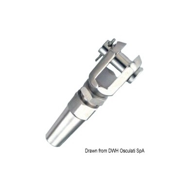 Terminal fourche Ø 3 mm | EAN 8033137074233 Ref 05.408.03